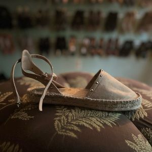 ASOS studded espadrille strappy sandals